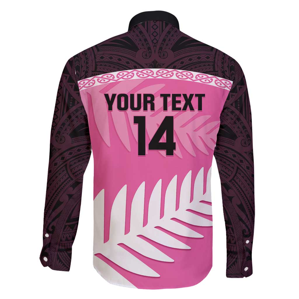 Custom New Zealand Aotearoa Cricket Family Matching Long Sleeve Bodycon Dress and Hawaiian Shirt Go White Silver Fern