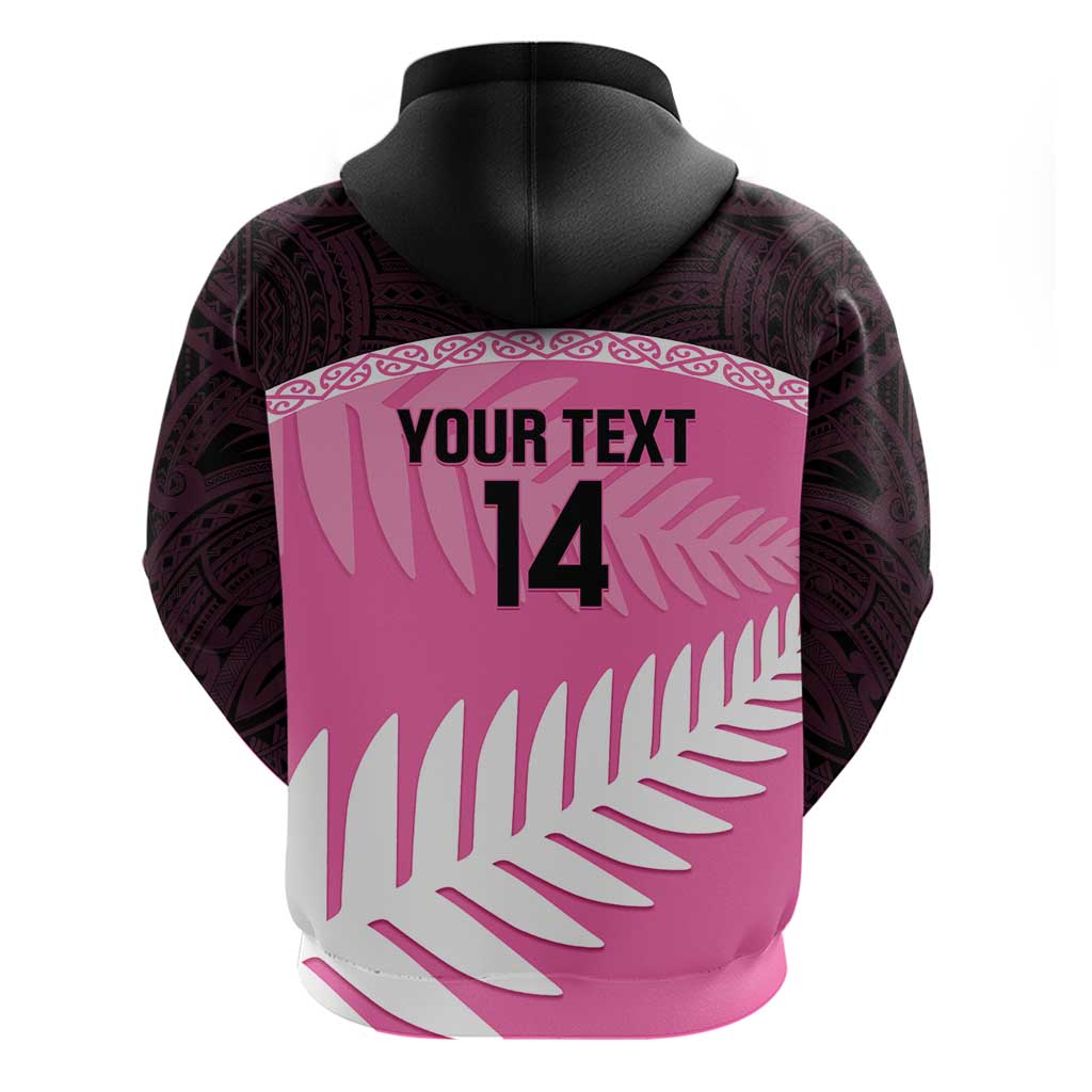 Custom New Zealand Aotearoa Cricket Hoodie Go White Silver Fern - Vibe Hoodie Shop