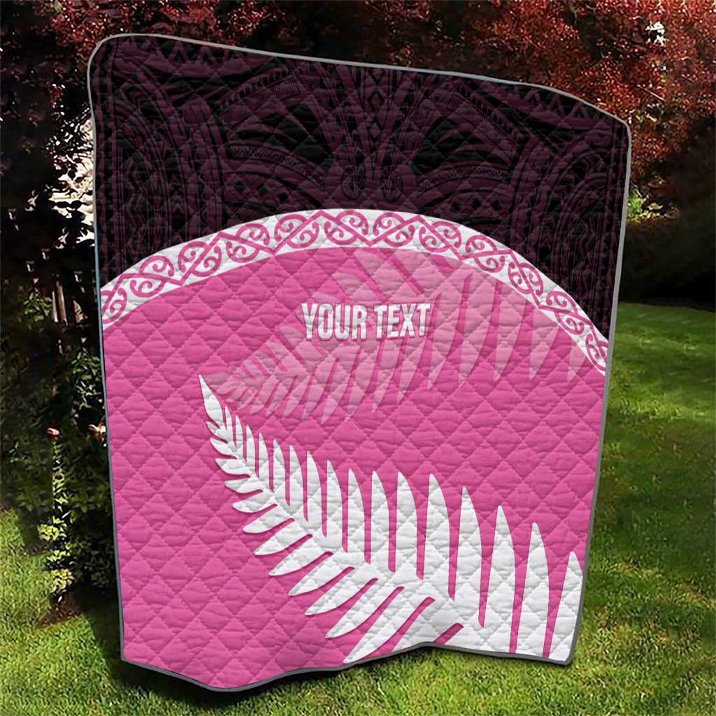 Custom New Zealand Aotearoa Cricket Quilt Go White Silver Fern - Vibe Hoodie Shop