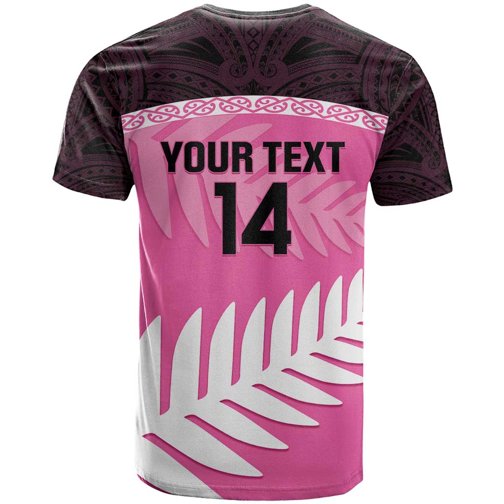 Custom New Zealand Aotearoa Cricket T Shirt Go White Silver Fern - Vibe Hoodie Shop