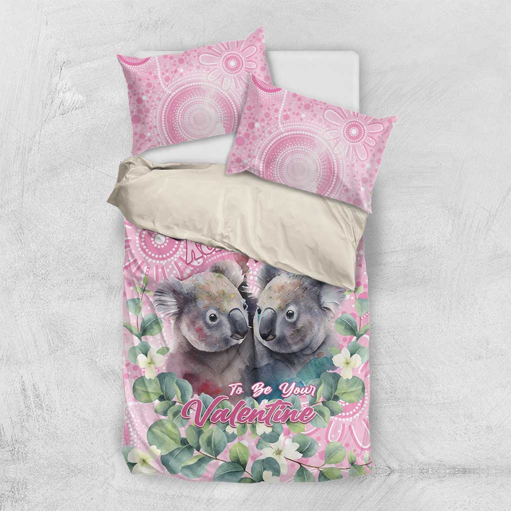 Australia Koala Valentine's Day Bedding Set Koalified To Be Your Valentine - Vibe Hoodie Shop