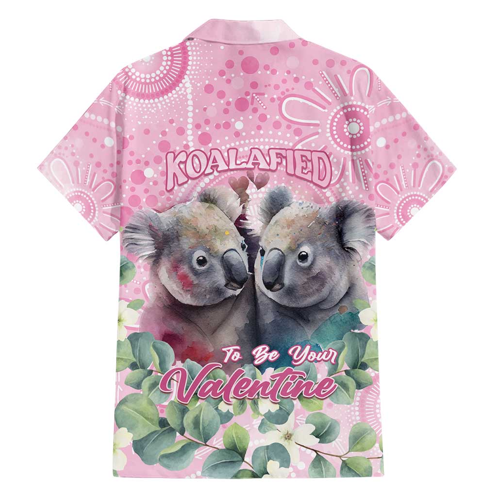 Australia Koala Valentine's Day Family Matching Long Sleeve Bodycon Dress and Hawaiian Shirt Koalified To Be Your Valentine