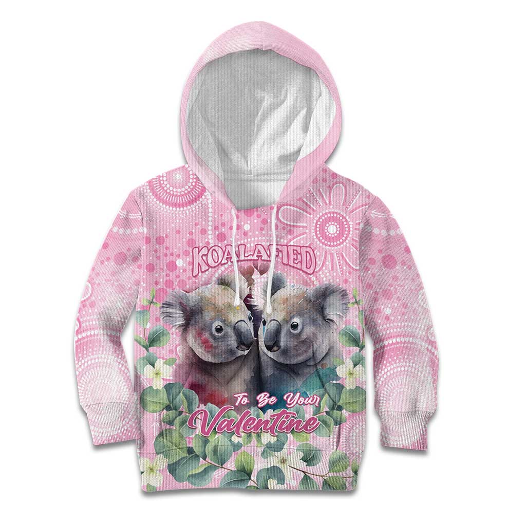 Australia Koala Valentine's Day Kid Hoodie Koalified To Be Your Valentine - Vibe Hoodie Shop