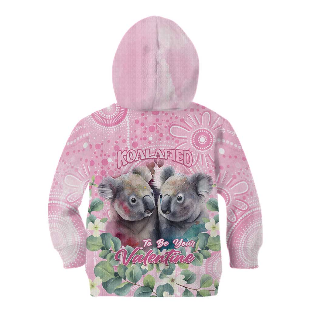 Australia Koala Valentine's Day Kid Hoodie Koalified To Be Your Valentine - Vibe Hoodie Shop