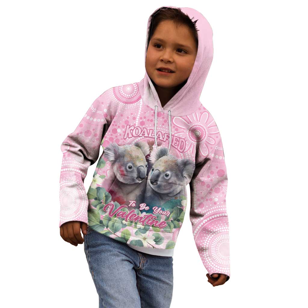 Australia Koala Valentine's Day Kid Hoodie Koalified To Be Your Valentine - Vibe Hoodie Shop