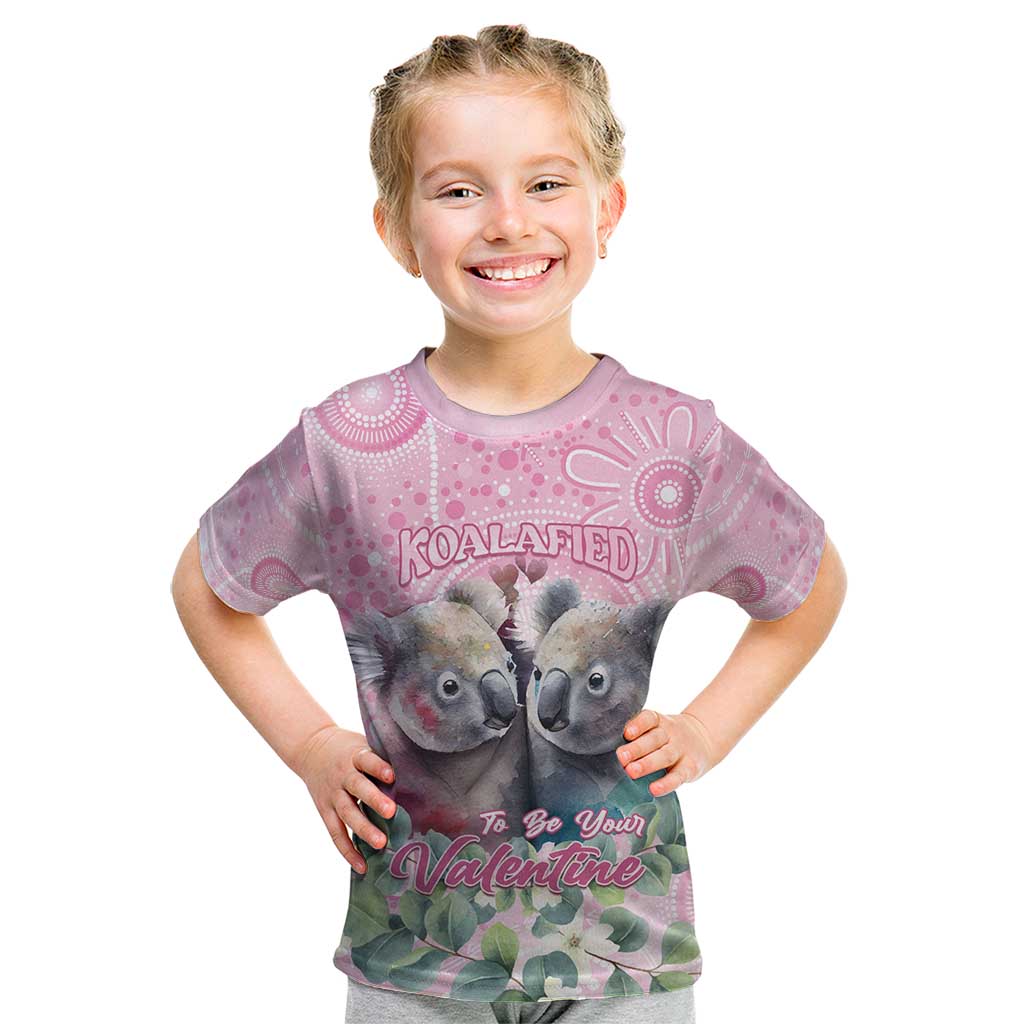 Australia Koala Valentine's Day Kid T Shirt Koalified To Be Your Valentine - Vibe Hoodie Shop