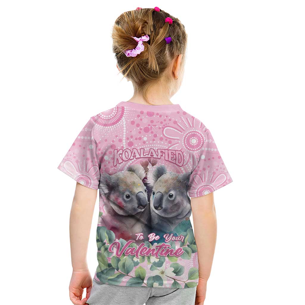 Australia Koala Valentine's Day Kid T Shirt Koalified To Be Your Valentine - Vibe Hoodie Shop