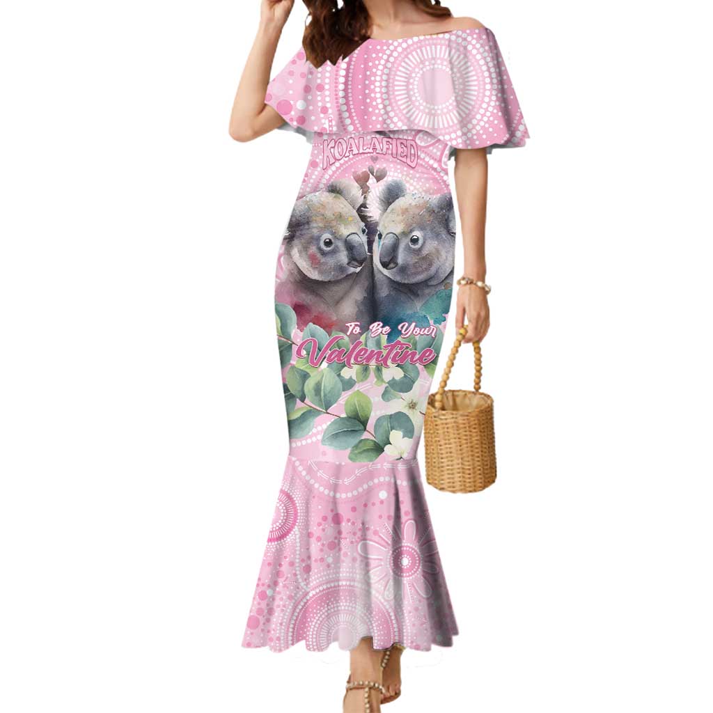 Australia Koala Valentine's Day Mermaid Dress Koalified To Be Your Valentine