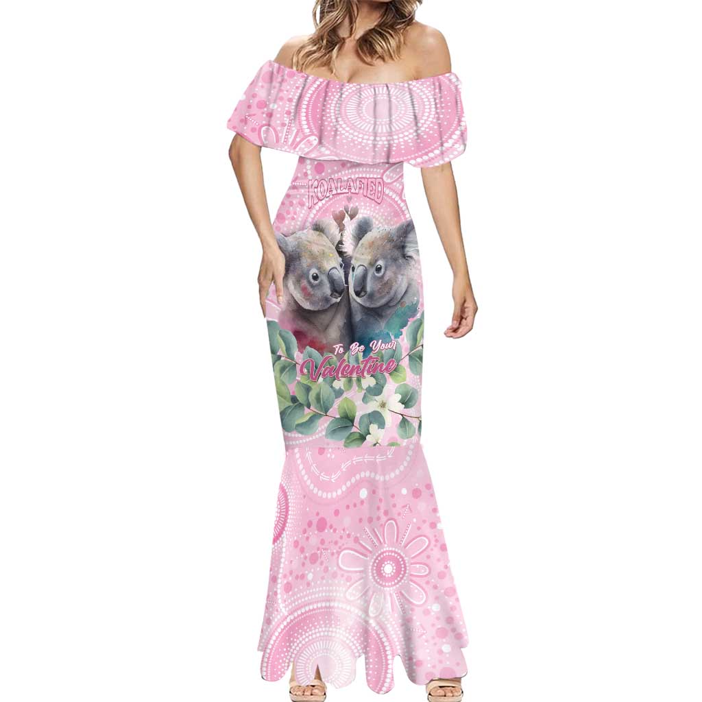 Australia Koala Valentine's Day Mermaid Dress Koalified To Be Your Valentine