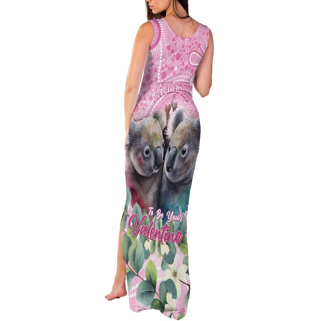 Australia Koala Valentine's Day Tank Maxi Dress Koalified To Be Your Valentine