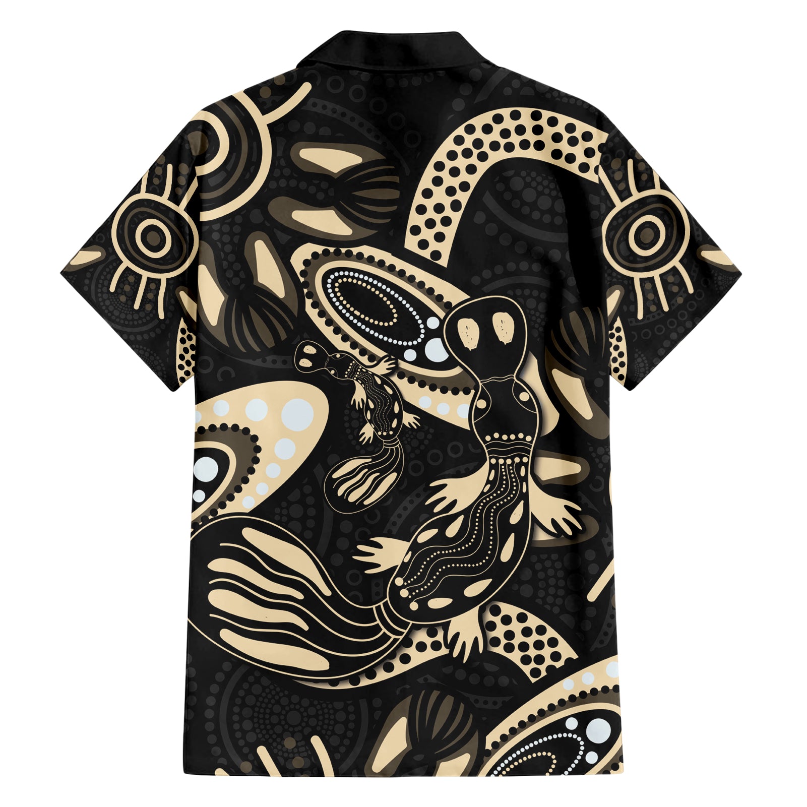 Australia Mothers Day Hawaiian Shirt Mom And Baby Platypus Aboriginal Art - Vibe Hoodie Shop