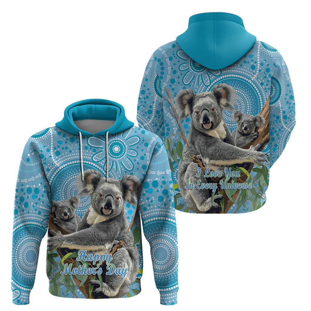 Australia Mothers Day Hoodie I Love You Every Universe Aboriginal Art - Vibe Hoodie Shop