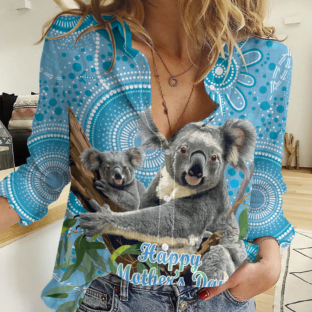 Australia Mothers Day Women Casual Shirt I Love You Every Universe Aboriginal Art - Vibe Hoodie Shop