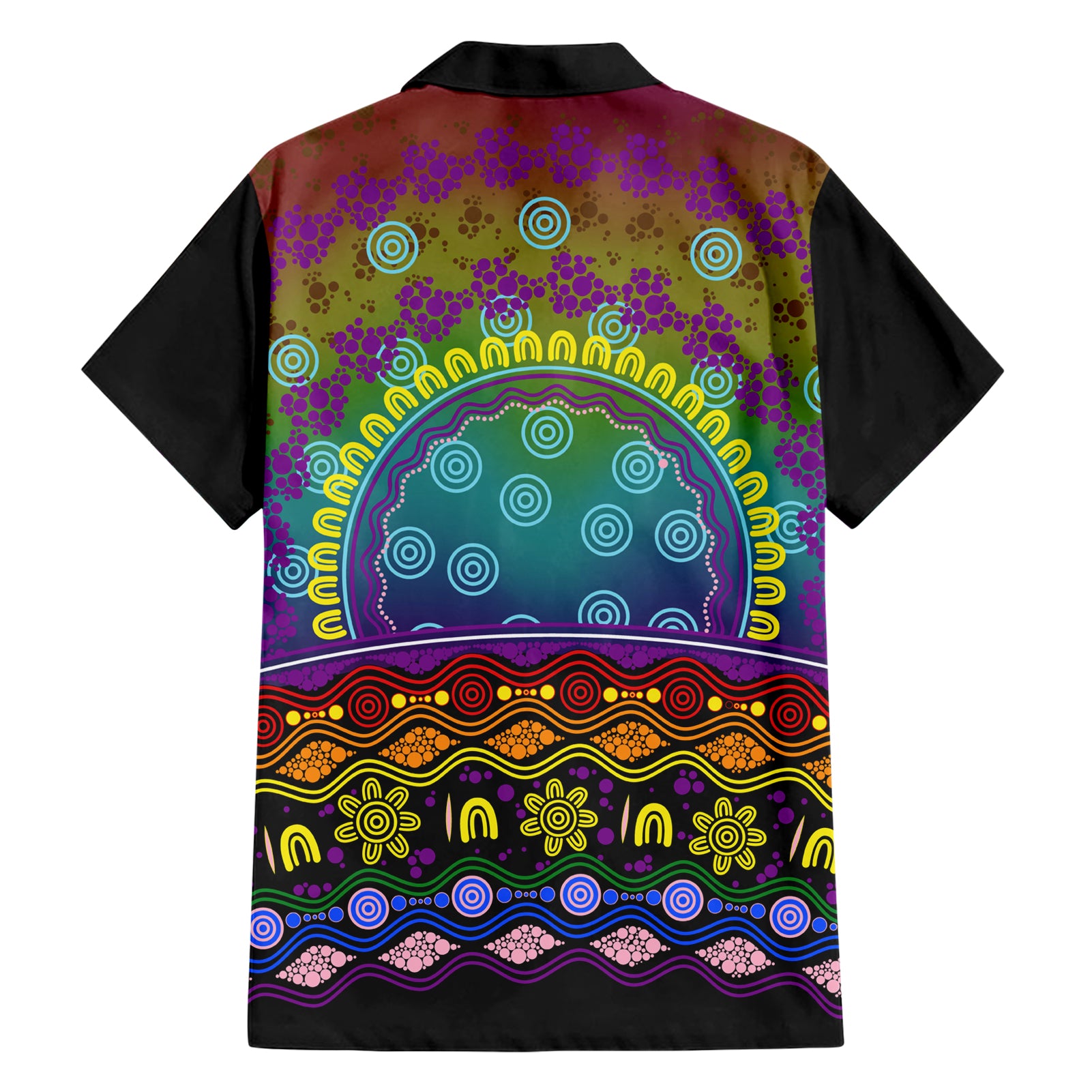 Australia LGBT History Month Hawaiian Shirt Love Always Wins Aboriginal - Vibe Hoodie Shop