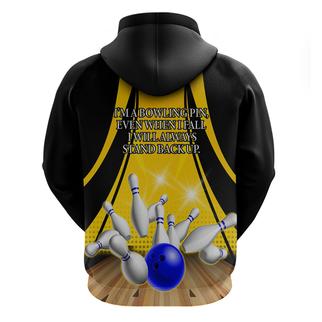 Australia Bowling Hoodie I Am A Bowling Pin Curve Style - Vibe Hoodie Shop