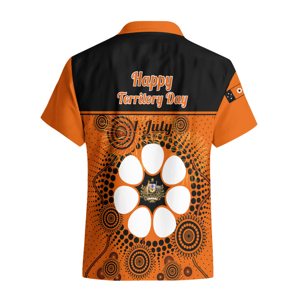 1 July Australia Territory Day Hawaiian Shirt Aboriginal Pattern - Vibe Hoodie Shop