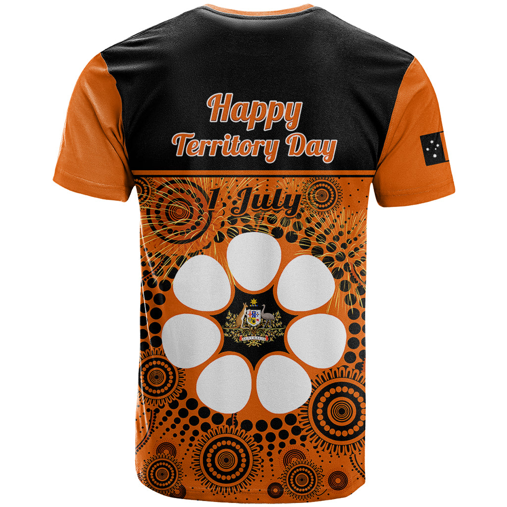 1 July Australia Territory Day T Shirt Aboriginal Pattern - Vibe Hoodie Shop