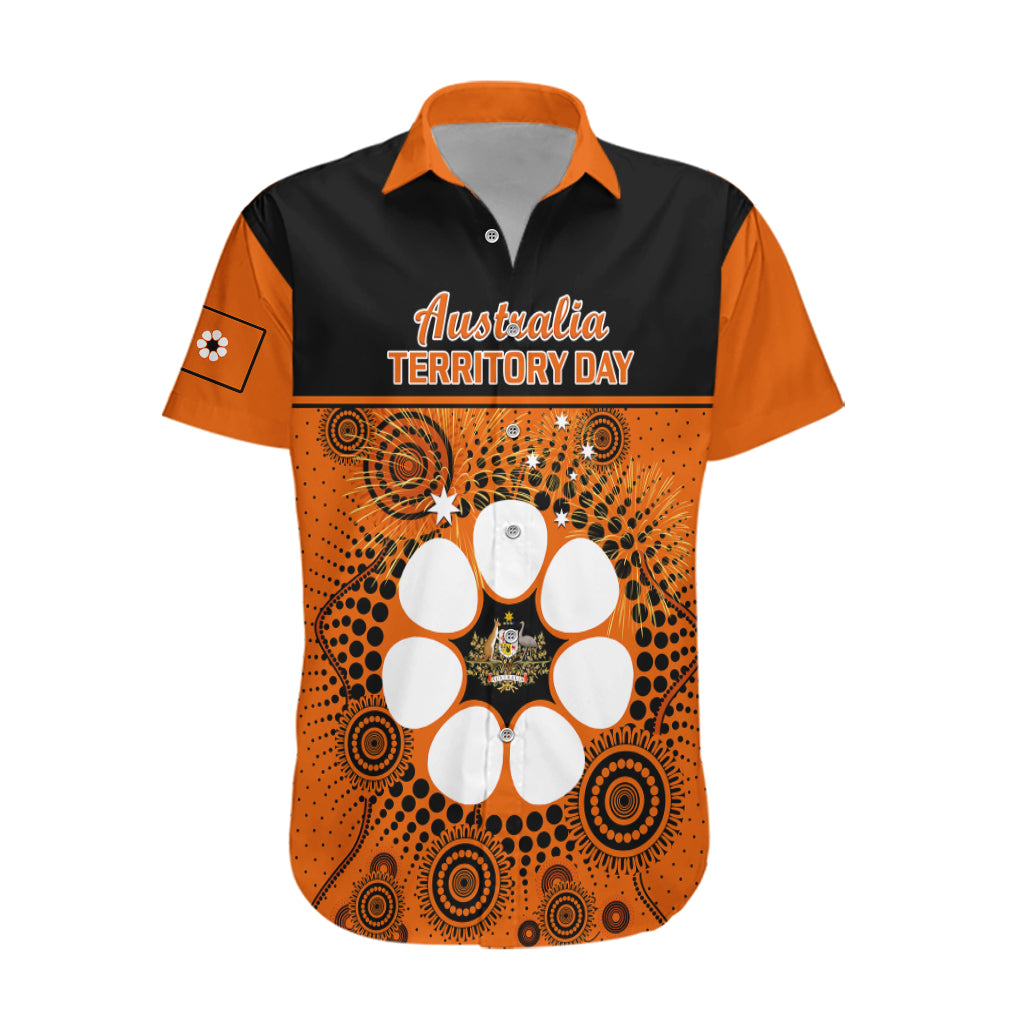Personalised 1 July Australia Territory Day Hawaiian Shirt Aboriginal Pattern - Vibe Hoodie Shop