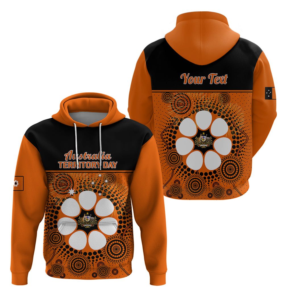 Personalised 1 July Australia Territory Day Hoodie Aboriginal Pattern - Vibe Hoodie Shop