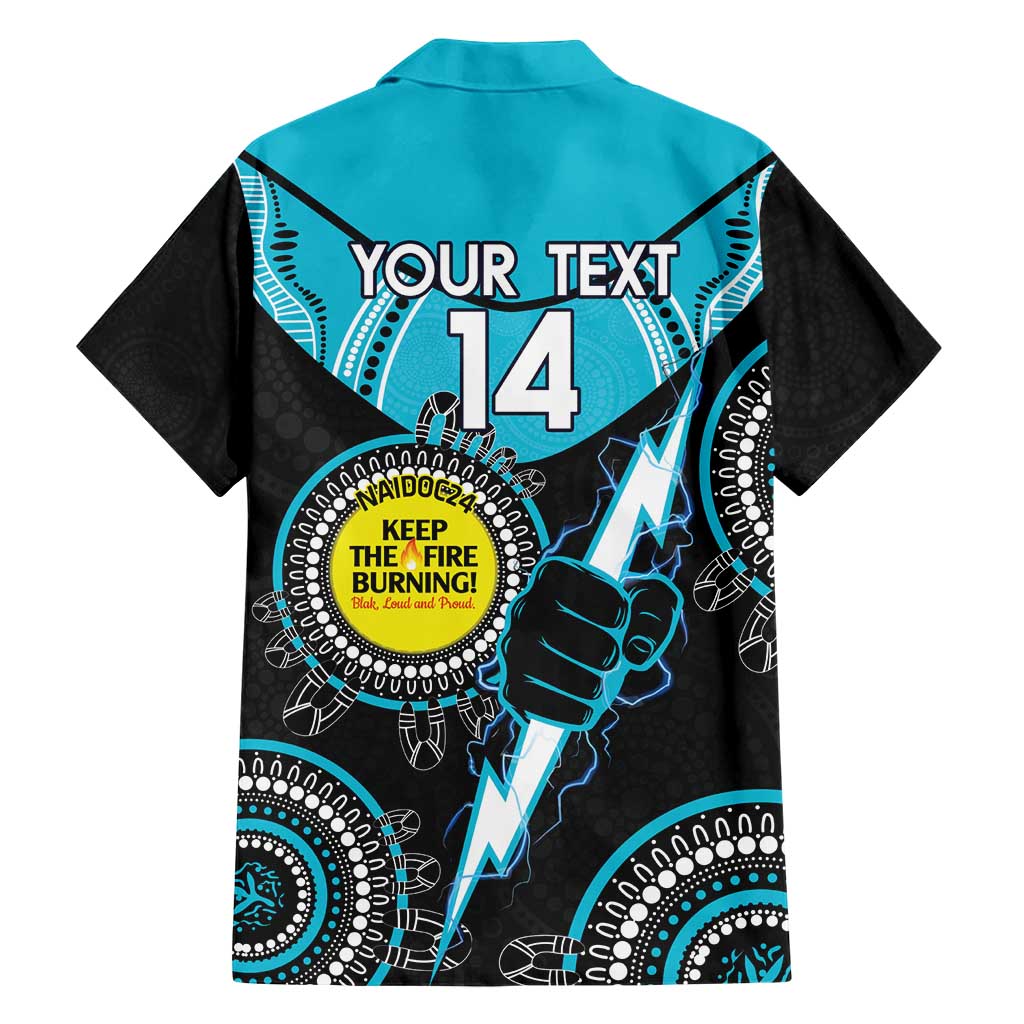 Custom AFL Power NAIDOC Week Hawaiian Shirt Keep The Fire Burning Indigenous Art - Vibe Hoodie Shop