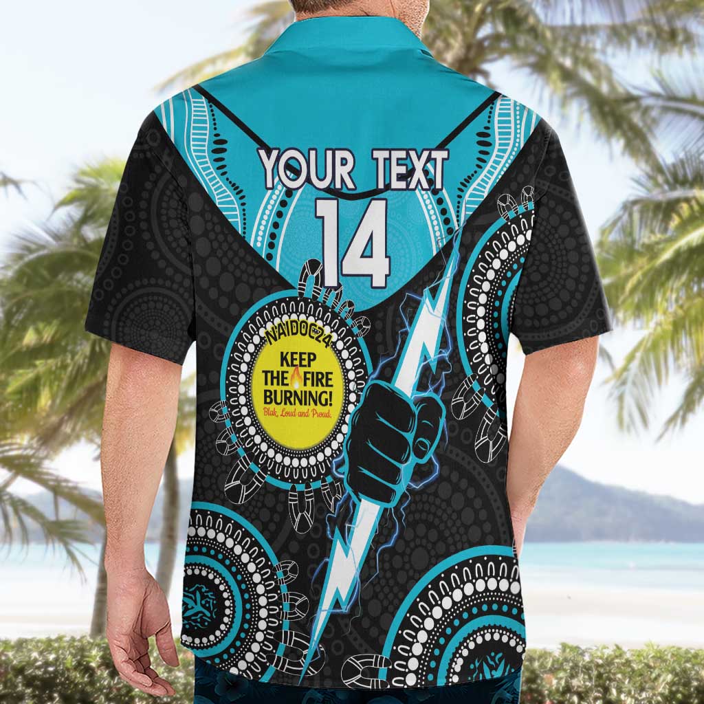 Custom AFL Power NAIDOC Week Hawaiian Shirt Keep The Fire Burning Indigenous Art - Vibe Hoodie Shop