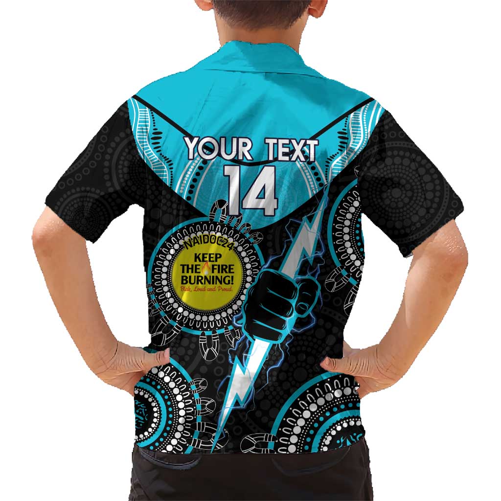 Custom AFL Power NAIDOC Week Hawaiian Shirt Keep The Fire Burning Indigenous Art - Vibe Hoodie Shop