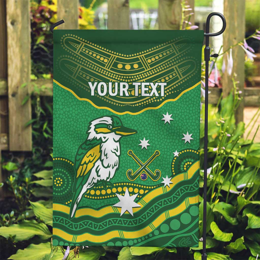 Custom Australia Kookaburras Garden Flag Indigenous Art - Vibe Hoodie Shop