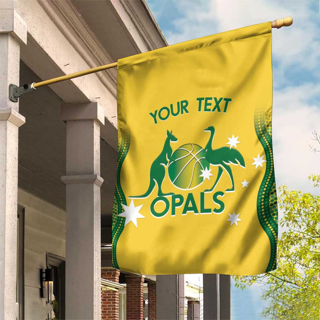 Custom Australia Opals Garden Flag Indigenous Art - Vibe Hoodie Shop