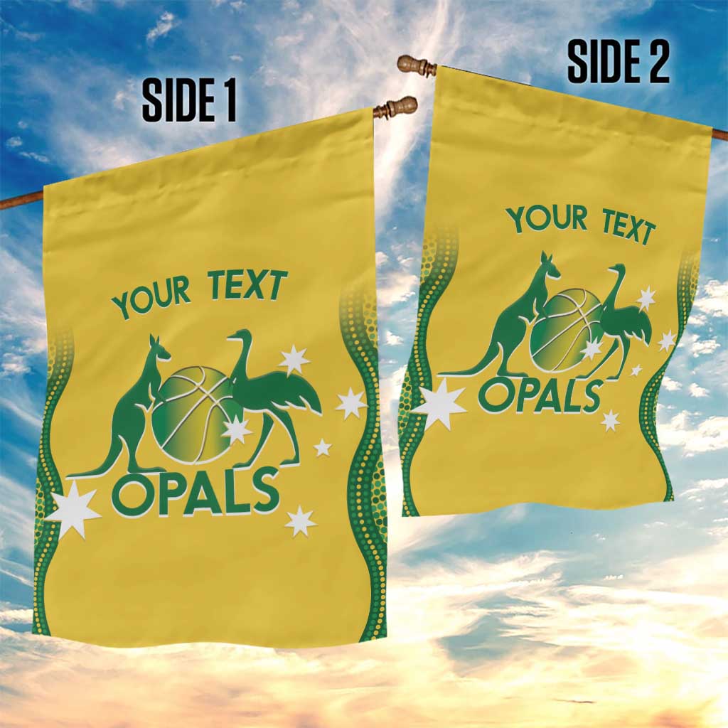 Custom Australia Opals Garden Flag Indigenous Art - Vibe Hoodie Shop