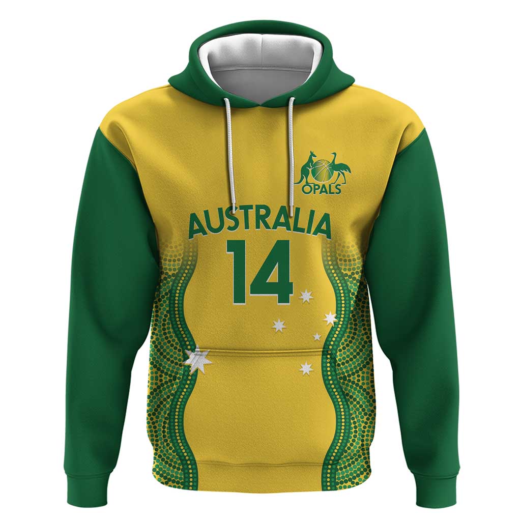 Custom Australia Opals Hoodie Indigenous Art - Vibe Hoodie Shop
