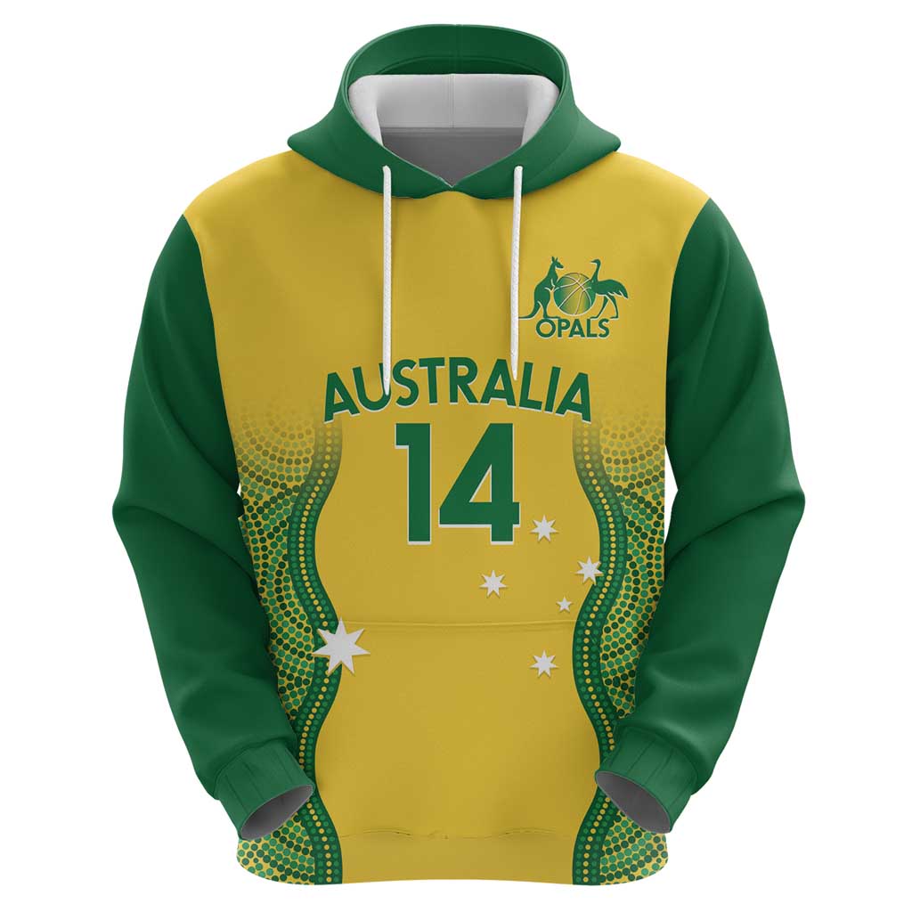 Custom Australia Opals Hoodie Indigenous Art - Vibe Hoodie Shop