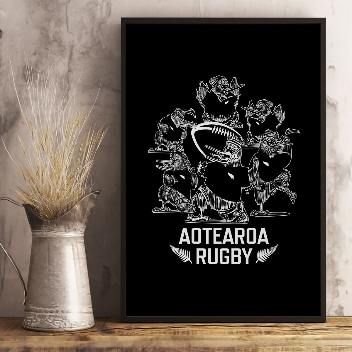 new-zealand-silver-fern-rugby-canvas-wall-art-haka-aotearoa-kiwi-dance