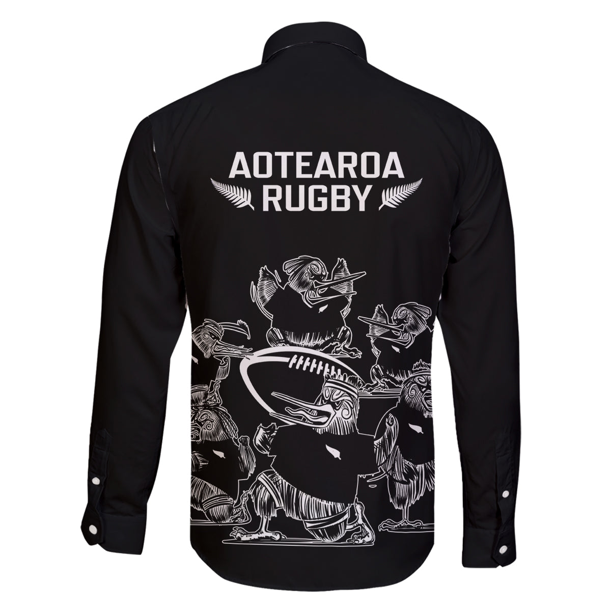 new-zealand-silver-fern-rugby-family-matching-summer-maxi-dress-and-hawaiian-shirt-haka-aotearoa-kiwi-dance