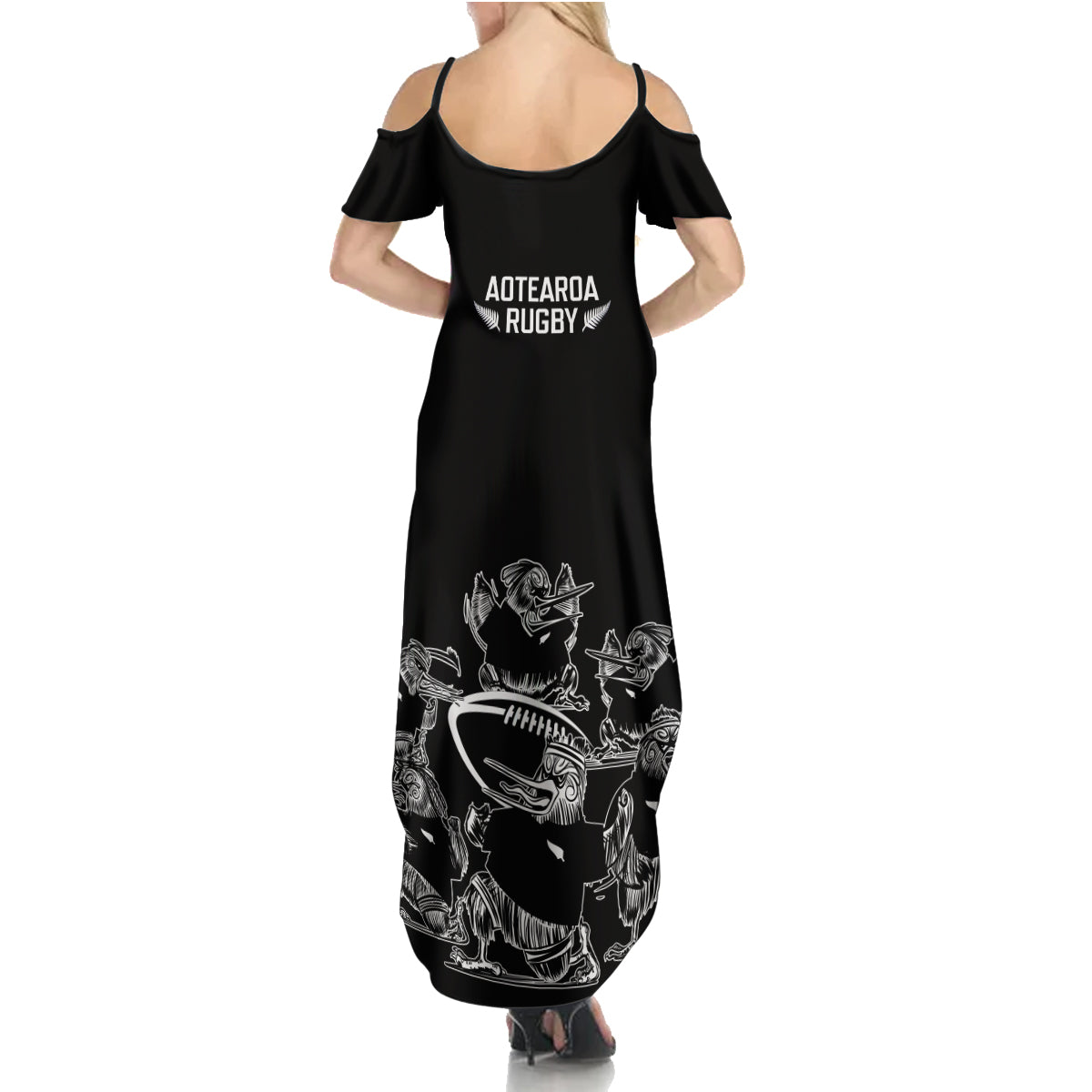 new-zealand-silver-fern-rugby-family-matching-summer-maxi-dress-and-hawaiian-shirt-haka-aotearoa-kiwi-dance