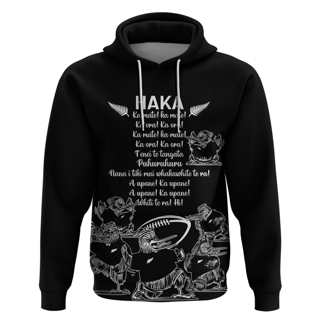 New Zealand Silver Fern Rugby Hoodie Haka Aotearoa Kiwi Dance - Vibe Hoodie Shop