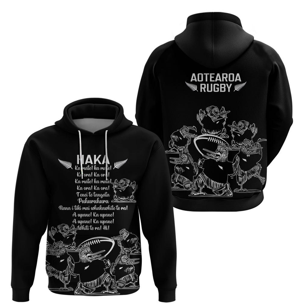 New Zealand Silver Fern Rugby Hoodie Haka Aotearoa Kiwi Dance - Vibe Hoodie Shop