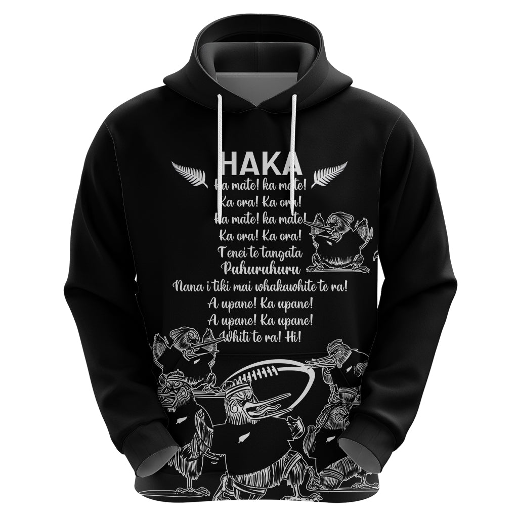 New Zealand Silver Fern Rugby Hoodie Haka Aotearoa Kiwi Dance - Vibe Hoodie Shop