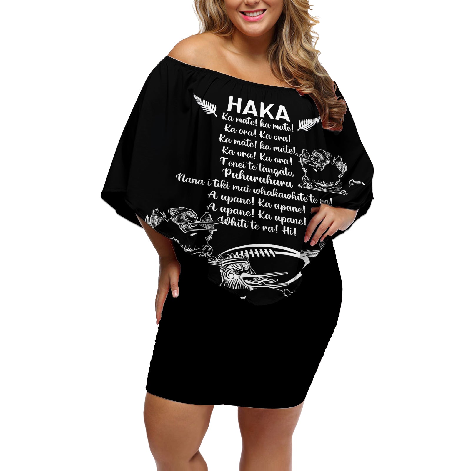 new-zealand-silver-fern-rugby-off-shoulder-short-dress-haka-aotearoa-kiwi-dance