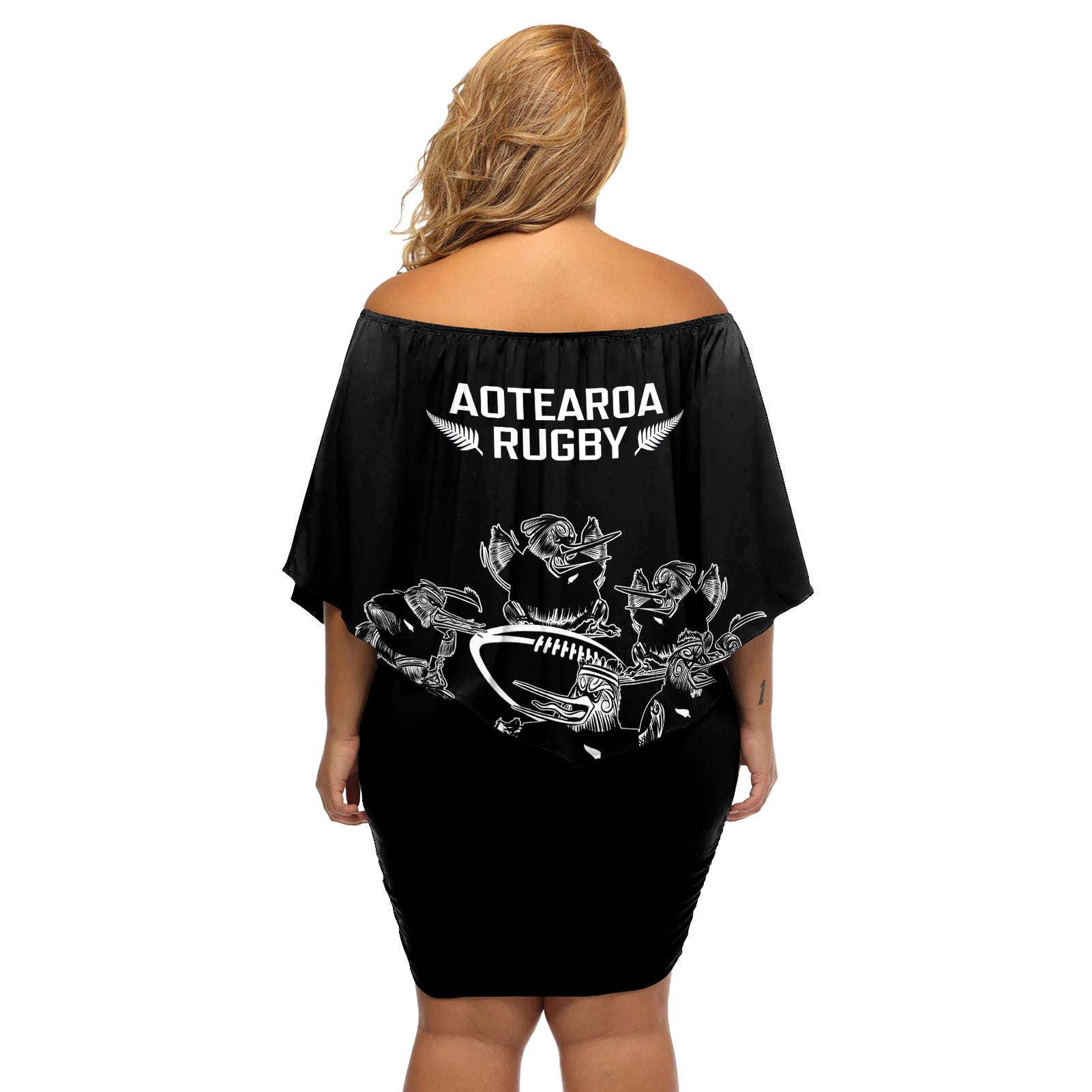 new-zealand-silver-fern-rugby-off-shoulder-short-dress-haka-aotearoa-kiwi-dance