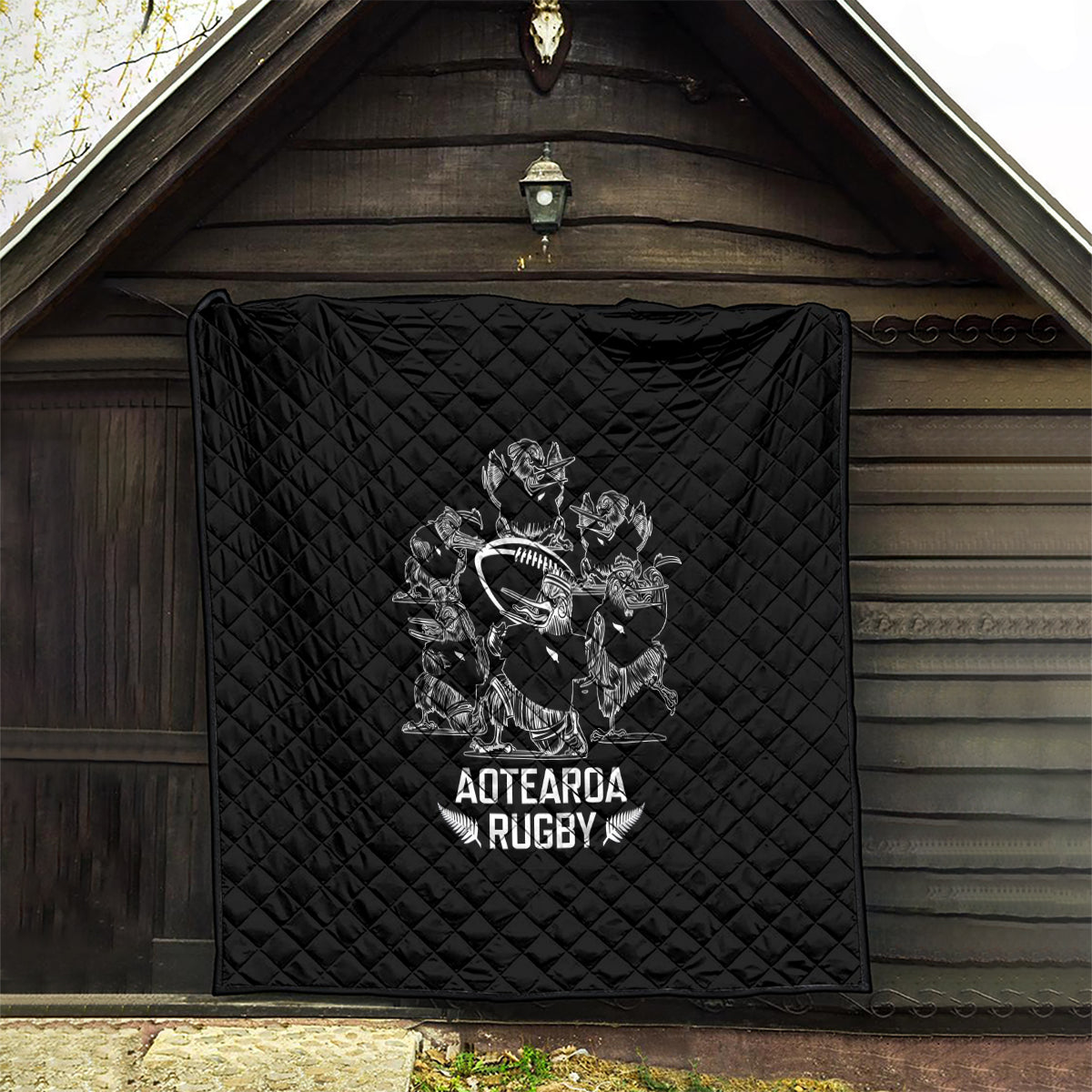 New Zealand Silver Fern Rugby Quilt Haka Aotearoa Kiwi Dance - Vibe Hoodie Shop