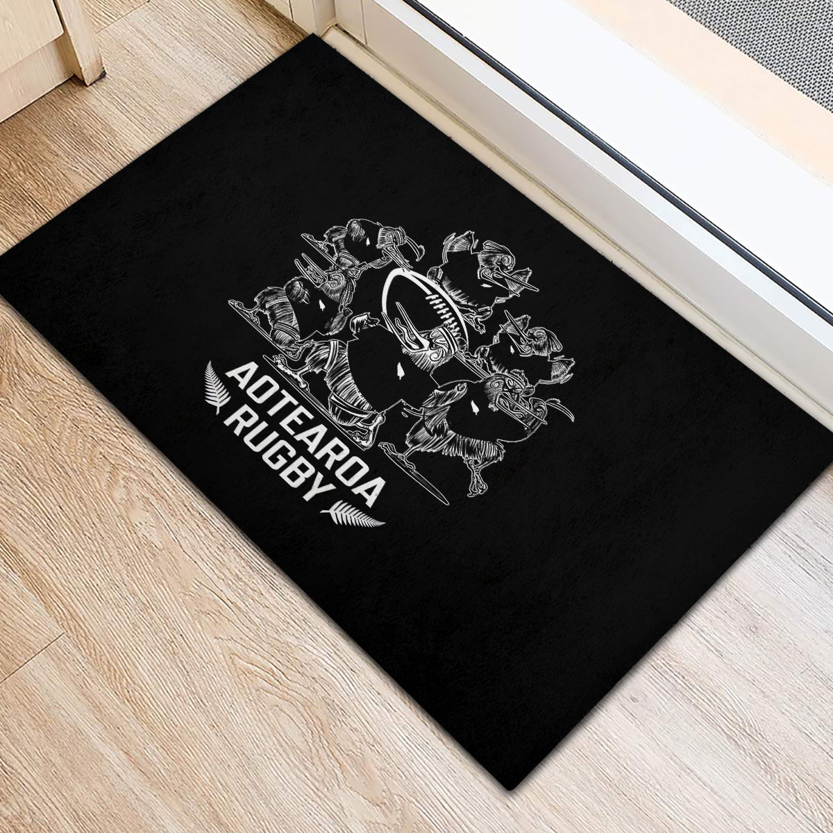 new-zealand-silver-fern-rugby-rubber-doormat-haka-aotearoa-kiwi-dance
