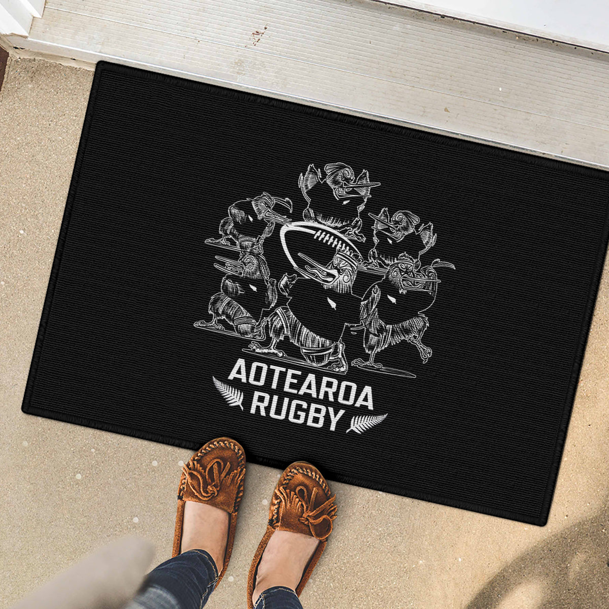 new-zealand-silver-fern-rugby-rubber-doormat-haka-aotearoa-kiwi-dance