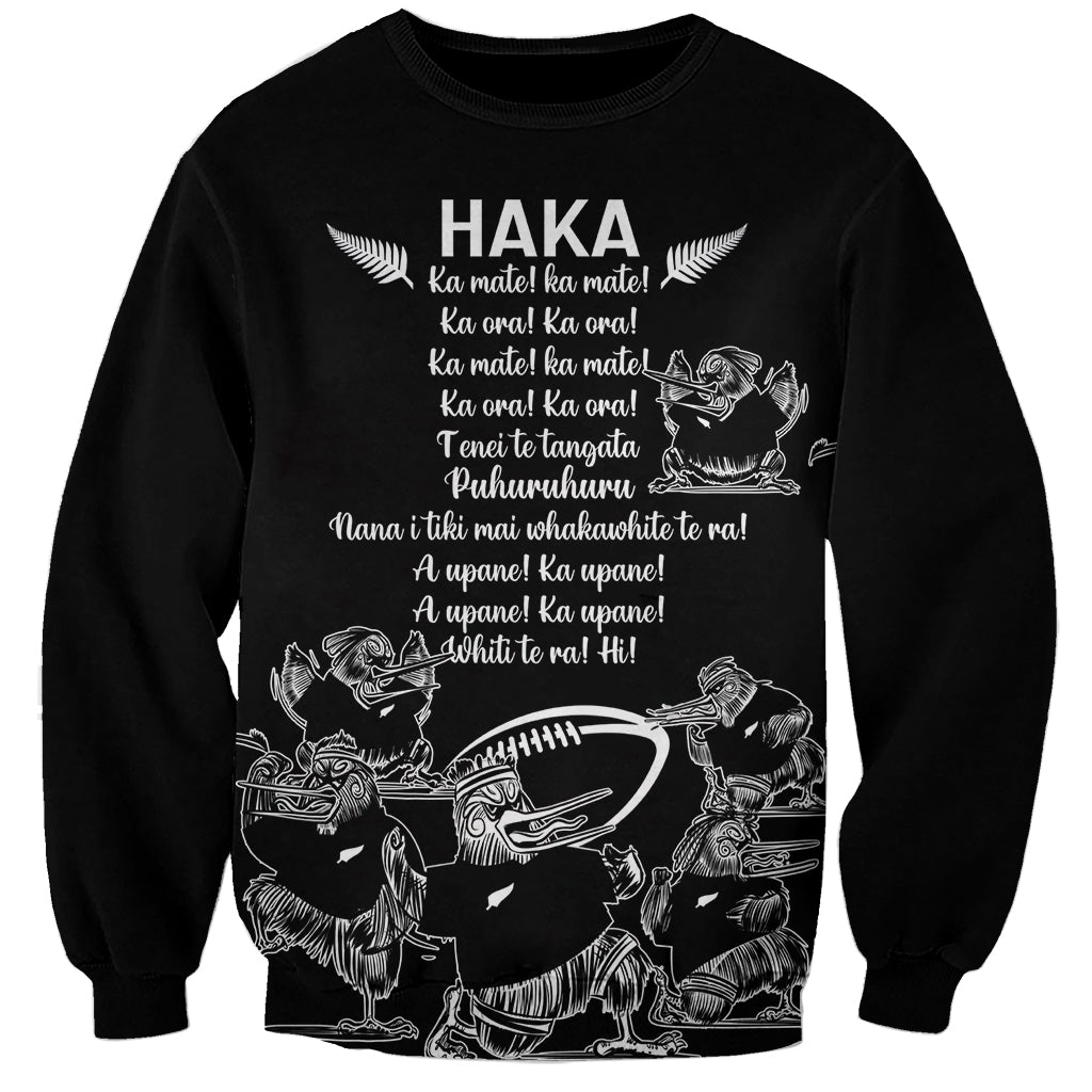 New Zealand Silver Fern Rugby Sweatshirt Haka Aotearoa Kiwi Dance - Vibe Hoodie Shop