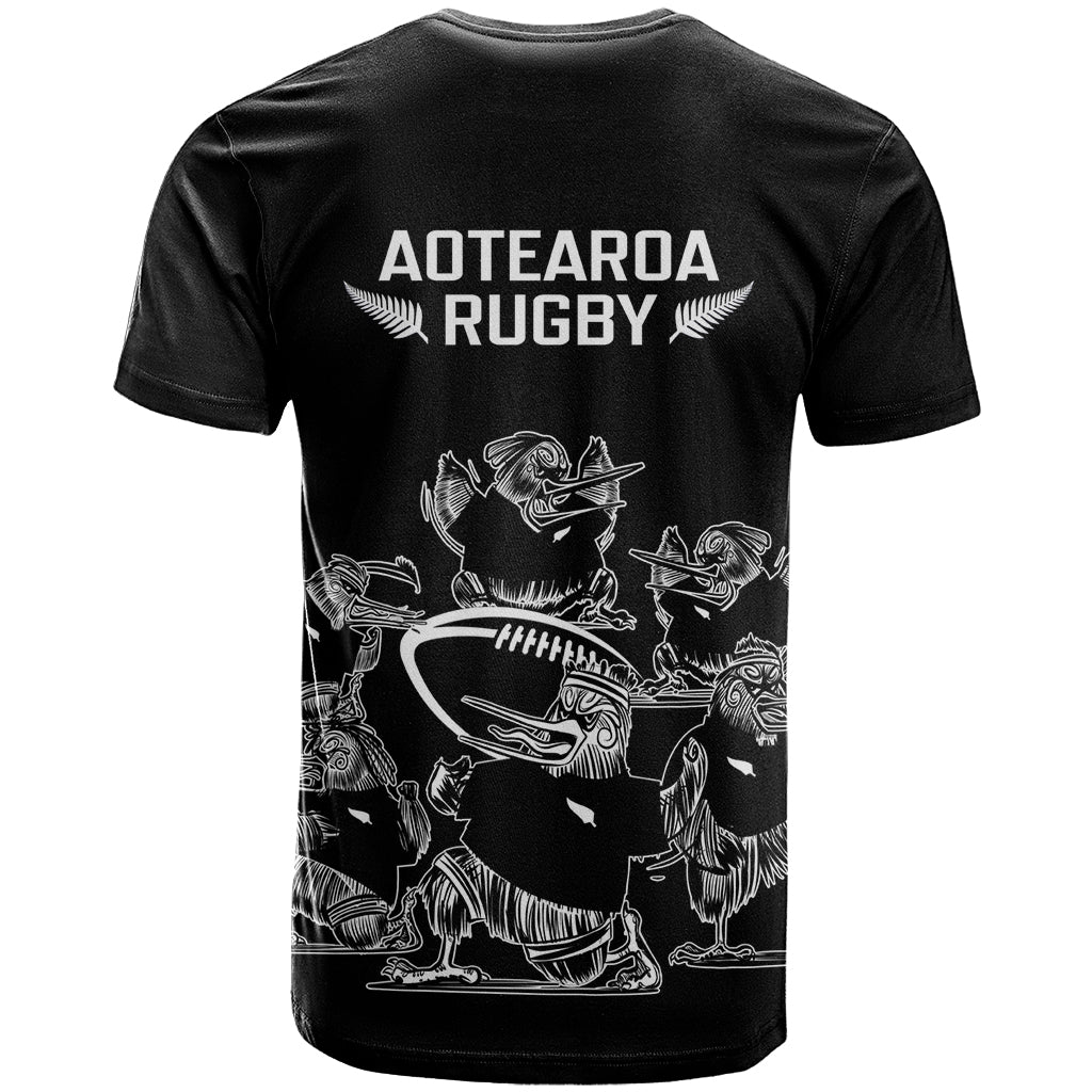 New Zealand Silver Fern Rugby T Shirt Haka Aotearoa Kiwi Dance - Vibe Hoodie Shop