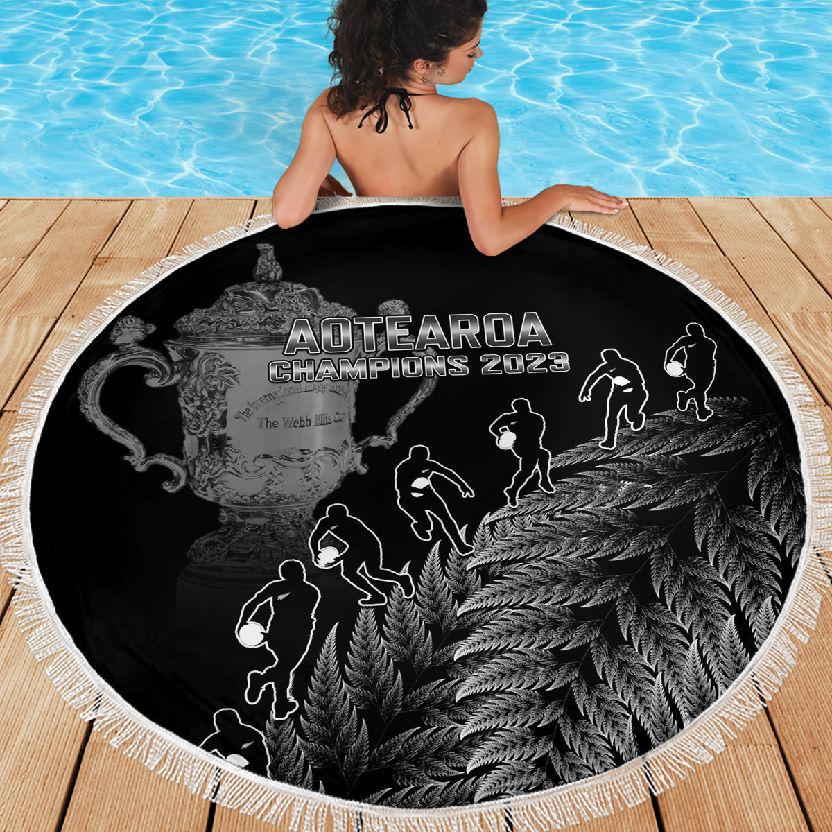 custom-new-zealand-silver-fern-rugby-beach-blanket-all-black-go-champions-2023-with-trophy-proud