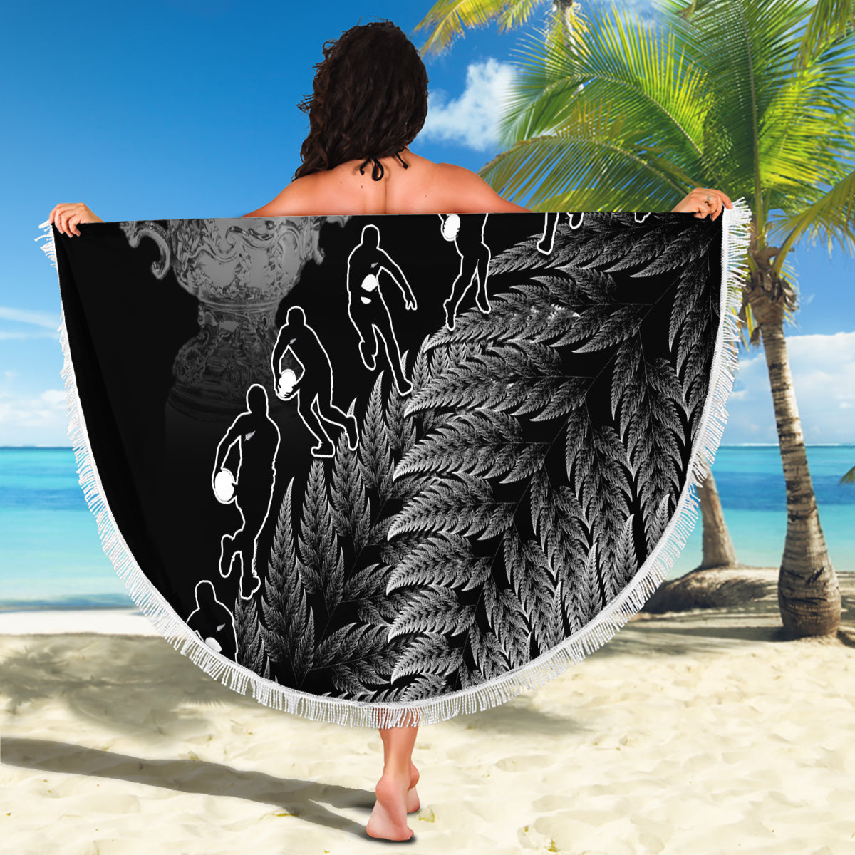 custom-new-zealand-silver-fern-rugby-beach-blanket-all-black-go-champions-2023-with-trophy-proud