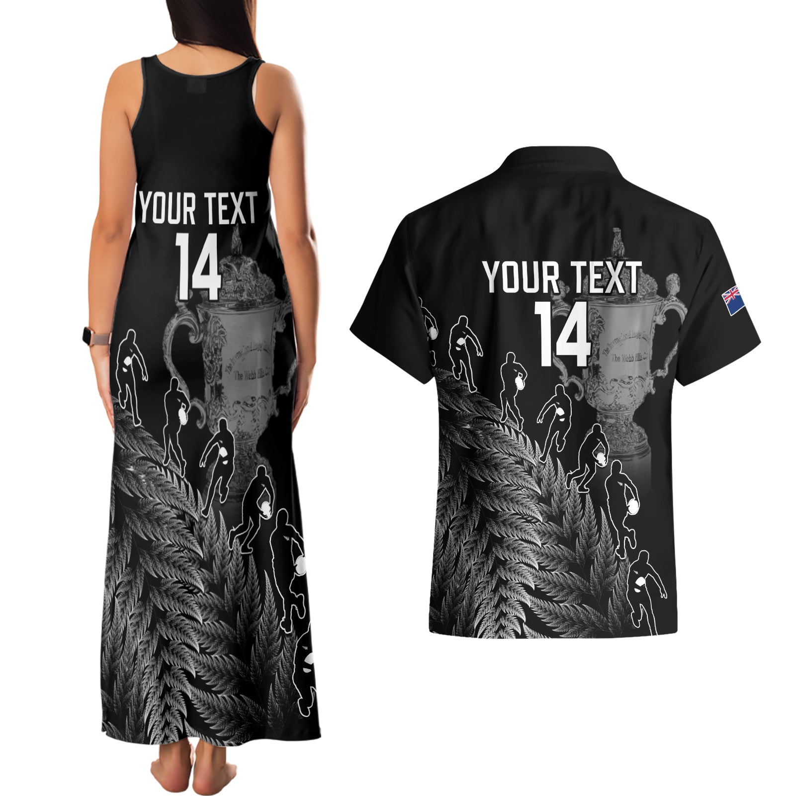 custom-new-zealand-silver-fern-rugby-couples-matching-tank-maxi-dress-and-hawaiian-shirt-all-black-go-champions-2023-with-trophy-proud