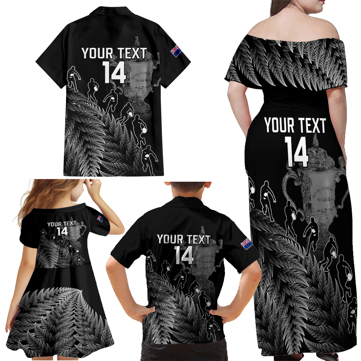 custom-new-zealand-silver-fern-rugby-family-matching-off-shoulder-maxi-dress-and-hawaiian-shirt-all-black-go-champions-2023-with-trophy-proud