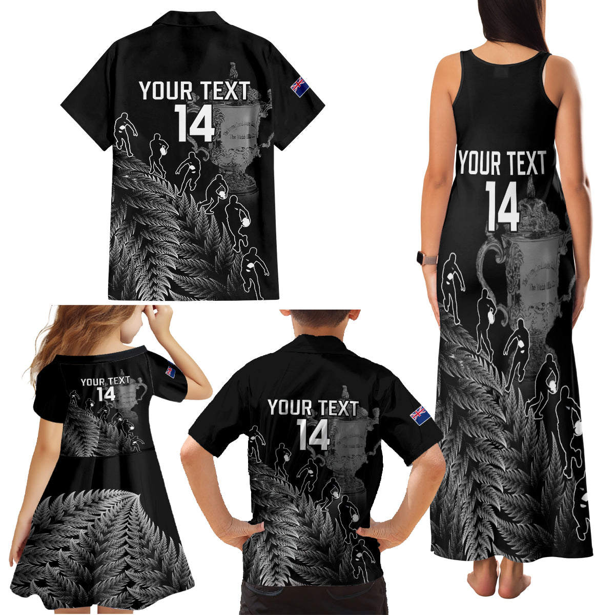 custom-new-zealand-silver-fern-rugby-family-matching-tank-maxi-dress-and-hawaiian-shirt-all-black-go-champions-2023-with-trophy-proud