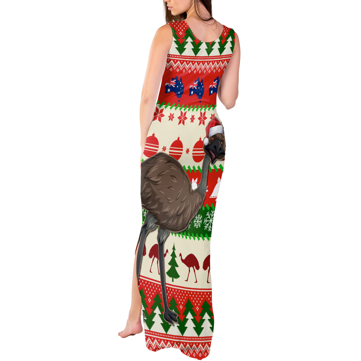 australia-christmas-tank-maxi-dress-aussie-emu-santa-merry-xmas